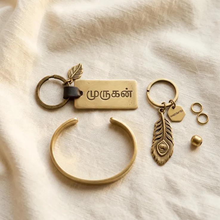 Brass Accessories & Keychains