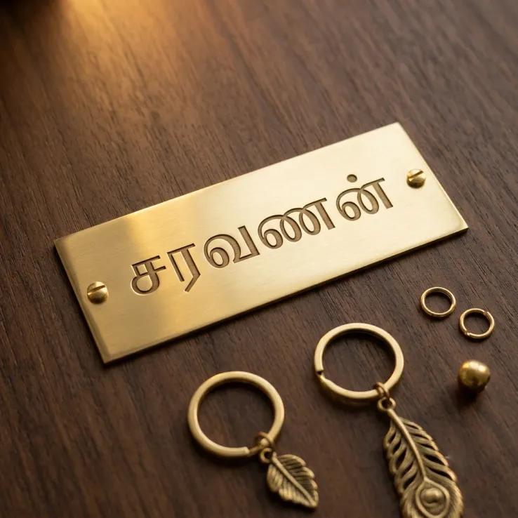 Personalized Brass Nameplates