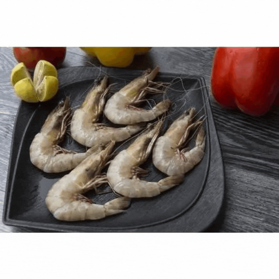 Prawns (Farm) (Medium) (Counting 40-50) | பண்ணை இறால் - product media